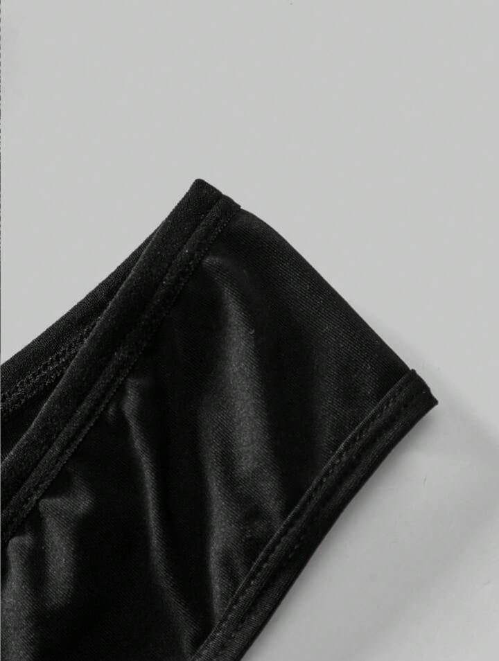 Shadow Mesh Cutout Thong